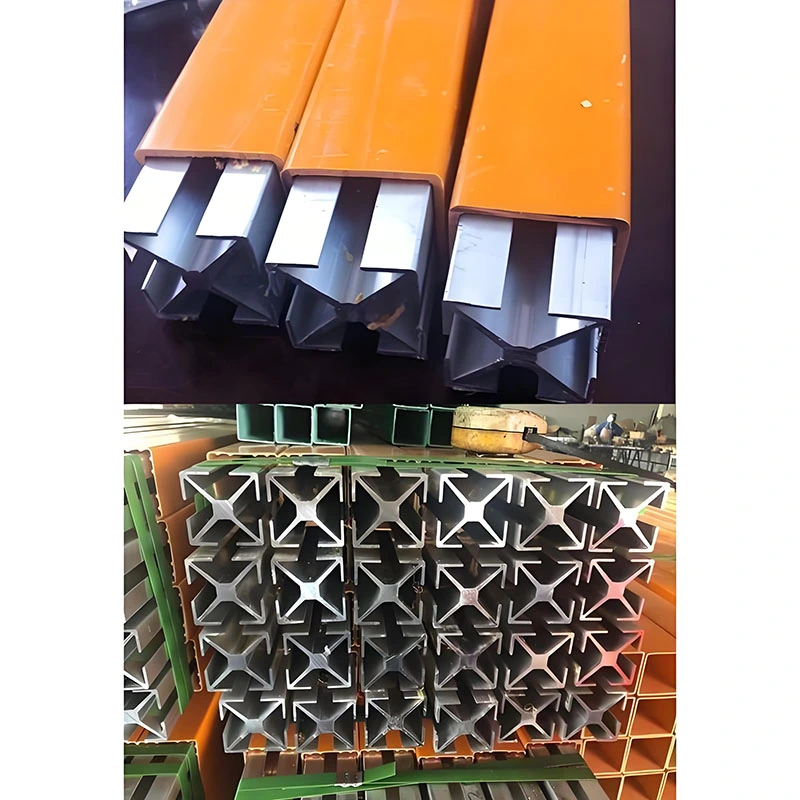 Trilho de barra condutora de liga de alumínio 6063