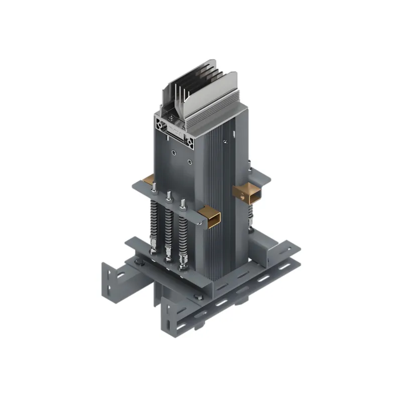 Via de ônibus isolada a ar vertical